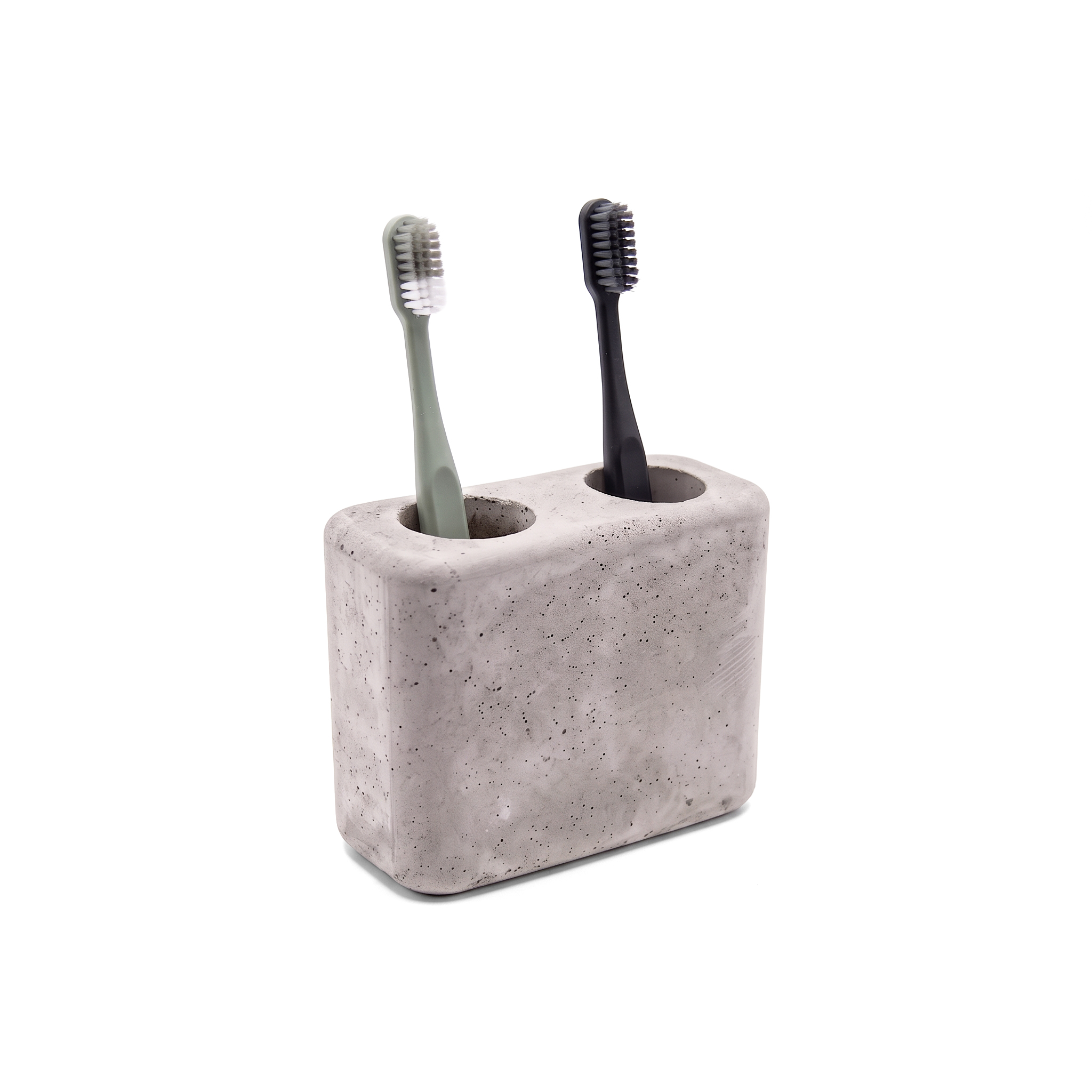 Concrete Pencil & Toothbrush Holder